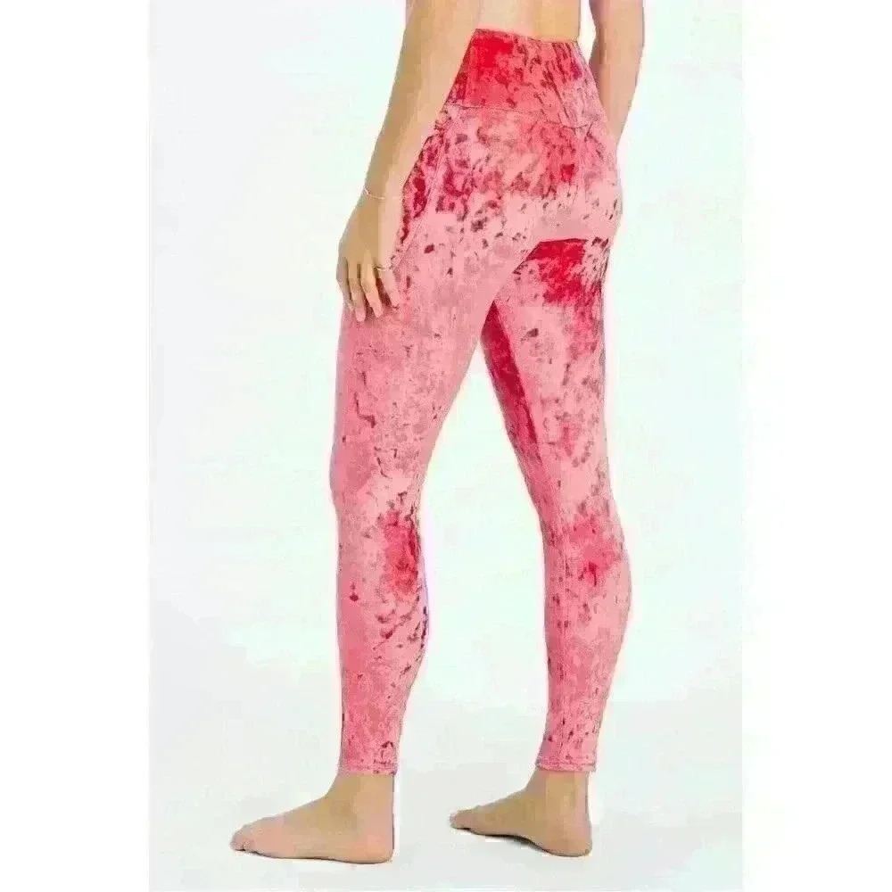 NEW! Fabletics Women's 1X Crushed Velour Crossover Legging NWT $74.95 - Picture 2 of 5